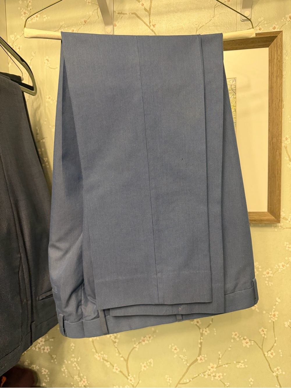 Banana Republic Slate Blue Men's Trouser